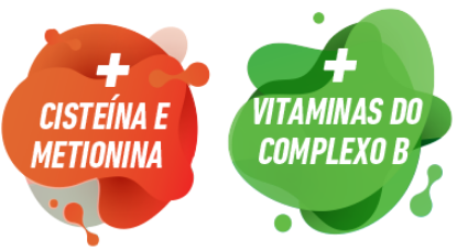 Cisteína e Meionina + Vitaminas do complexo B